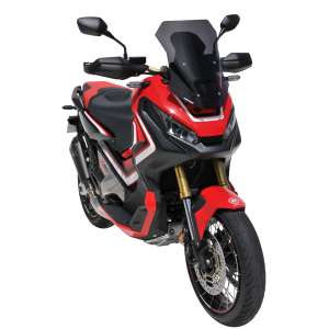 Parabrezza cupolino touring (45cm ) Ermax per XADV 2017 - 2018 - 2019 - 2020  nero scuro opaco