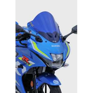 Cupolino Aéromax (with air intake ) Ermax per GSX R 125 2017 - 2018 - 2019   satin grigio 