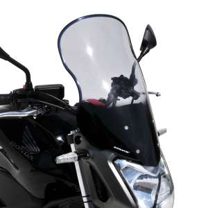 Parabrezza cupolino alto protezione maggiorata  Ermax per NC 750 s 2016 - 2017 - 2018 - 2019 - 2020  grigio satinato opaco