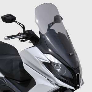 Parabrezza cupolino alto protezione maggiorata Ermax per SUPER DINK 125 I abs 2018 - 2019 - 2020  trasparente 