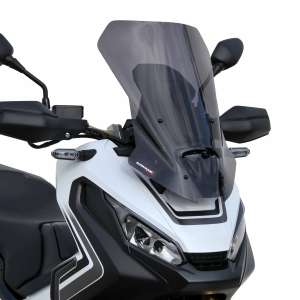 Parabrezza cupolino alto protezione maggiorata  (55cm ) Ermax per XADV 2017 - 2018 - 2019 - 2020  grigio satinato opaco
