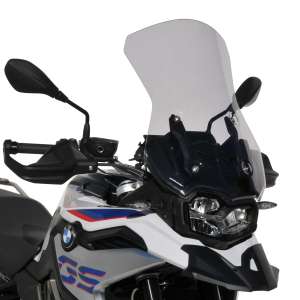 Parabrezza cupolino alto protezione maggiorata  (55cm -compatibile Adventure ) Ermax per F 850 GS and adventure 2018 - 2019 - 2020  trasparente 