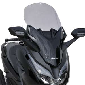 PARABREZZA CUPOLINO ALTA PROTEZIONE MAGGIORATO (60 CM PER VERSIONE ELETTRICA ) FORZA 300 2018 - 2019 - 2020 TRASPARENTE PRODOTTO DA ERMAX 