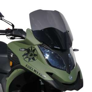 Cupolino basso sportivo Ermax per QUADRO QV3 2018 - 2019   trasparente 