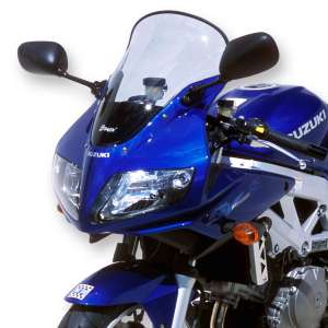 Parabrezza cupolino alto protezione maggiorata  Ermax per SV 1000   s 2003 - 2004 - 2005 - 2006 - 2007 - 2008 - 2009 - 2010 - 2011 - 2012 - 2013 - 2014 - 2015 - 2016 - 2017   satin grigio 