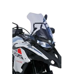 Cupolino misura originale  Ermax per Benelli TRK 502 X 2017 - 2018 - 2019 - 2020 - 2021   grigio satinato opaco