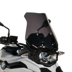 Cupolino sport touring (39cm ) Ermax per F 750 GS 2018 - 2019 - 2020  nero satinato opaco