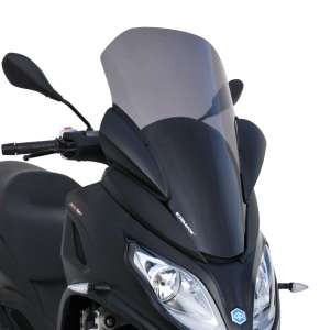 Cupolino parabrezza touring (with protections of hands en abs ) Ermax per MP3 300 HPE and HPE sport 2019 - 2020 trasparente 