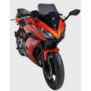 Cupolino Aéromax (40 cm ) Ermax per NINJA 650 2017 - 2018 - 2019   grigio satinato opaco
