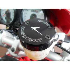 COPERCHIO POMPA FRENO 4RACING  PER MULTISTRADA 1200 / 1200 S  2010 - 2015