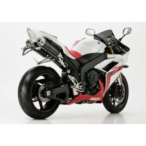Scarico YAMAHA YZF-R1 2007 - 2008  .  SHARK Track 1000 Slip on terminale di scarico carbonio colore carbonio