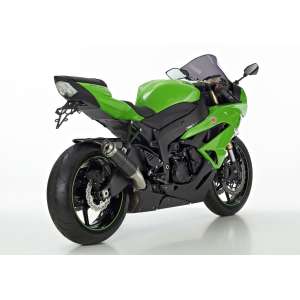 Scarico KAWASAKI ZX-6R 2009 - 2010 - 2011 - 2012  .  SHARK Factory Slip on terminale di scarico carbonio colore carbonio