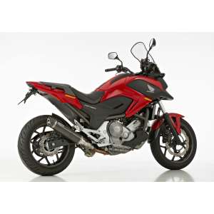 Scarico HONDA NC750X 2016 - 2017 - 2018  .  SHARK Street GP Slip on terminale di scarico carbonio colore carbonio