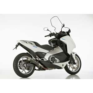 Scarico HONDA Integra 750 anno  2014 - 2015   terminale di scarico HURRIC SP Slip on in carbonio colore carbonio