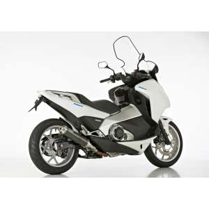 Scarico HONDA Integra 750 anno  2016 - 2017 - 2018   terminale di scarico HURRIC Supersport Slip on in carbonio colore carbonio