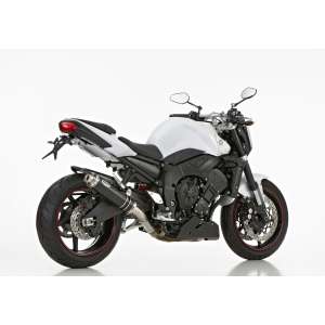Scarico YAMAHA FZ1 Fazer anno  2006 - 2007 - 2008 - 2009 - 2010 - 2011 - 2012 - 2013 - 2014 - 2015   terminale di scarico HURRIC Supersport Slip on in Alluminio anodizzato colore nero
