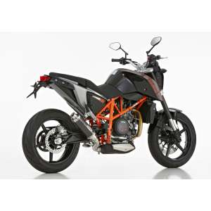 Scarico KTM 690 Duke anno  2016 - 2017 - 2018   terminale di scarico HURRIC Supersport Slip on in carbonio colore carbonio
