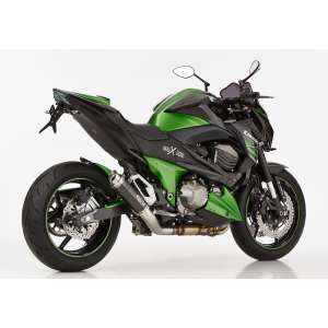 Scarico KAWASAKI Z800 2013 - 2014 - 2015 - 2016  .  SHARK Factory Slip on terminale di scarico carbonio colore carbonio