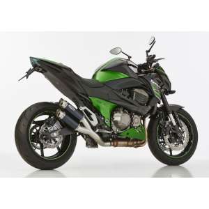 Scarico KAWASAKI Z800 2013 - 2014 - 2015 - 2016  .  SHARK Track Slip on terminale di scarico Alluminio anodizzato colore nero
