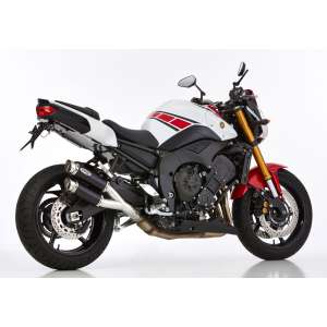 Scarico YAMAHA FZ8 2010 - 2011 - 2012 - 2013 - 2014 - 2015 - 2016  .  SHARK Track Slip on terminale di scarico Alluminio anodizzato colore nero
