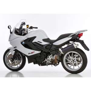 Scarico BMW F 800 GT anno  2017 - 2018   terminale di scarico HURRIC Rac 1 Slip on in Alluminio anodizzato colore nero