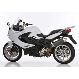 Scarico BMW F 800 GT anno  2017 - 2018   terminale di scarico HURRIC Rac 1 Slip on in carbonio colore carbonio