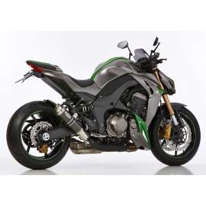 Scarico KAWASAKI Z1000 SX anno  2017 - 2018   terminale di scarico HURRIC SP Slip on in carbonio colore carbonio
