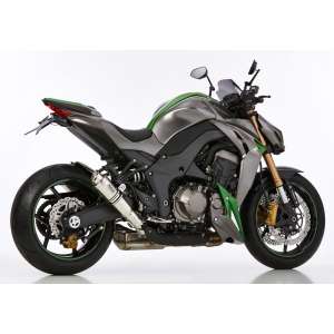 Scarico KAWASAKI Z1000 SX anno  2017 - 2018   terminale di scarico HURRIC SP Slip on in acciaio inossidabile lucidato colore argento