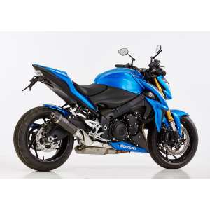 Scarico SUZUKI GSX-S 1000F 2017 - 2018  .  SHARK Street GP Slip on terminale di scarico carbonio colore carbonio