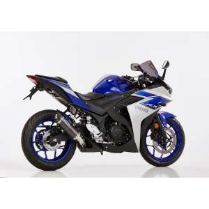 Scarico YAMAHA MT-03 2016.  SHARK Street GP Slip on terminale di scarico carbonio colore carbonio