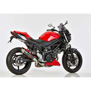 Scarico SUZUKI SV 650 anno  2016 - 2017 - 2018   terminale di scarico HURRIC SP Slip on in carbonio colore carbonio