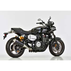 Scarico YAMAHA XJR1300 anno  2007 - 2008 - 2009 - 2010 - 2011 - 2012 - 2013 - 2014 - 2015 - 2016   terminale di scarico HURRIC Rac 1 Slip on in Alluminio anodizzato colore nero