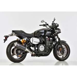 Scarico YAMAHA XJR1300 anno  2007 - 2008 - 2009 - 2010 - 2011 - 2012 - 2013 - 2014 - 2015 - 2016   terminale di scarico HURRIC Rac 1 Slip on in carbonio colore carbonio