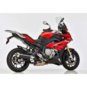 Scarico BMW S 1000 XR 2015 - 2016  .  SHARK DSX-5 Slip on terminale di scarico Alluminio anodizzato/silenziatore acciaio inossidabile lucidato colore nero