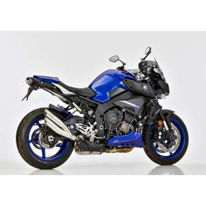 Scarico YAMAHA MT-10 SP anno  2017 - 2018   terminale di scarico HURRIC Pro 2 Slip on in acciaio inossidabile lucidato colore argento
