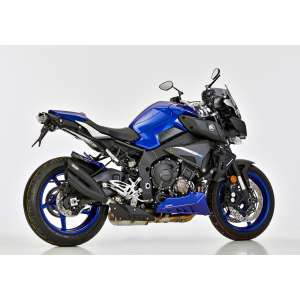 Scarico YAMAHA MT-10 SP anno  2017 - 2018   terminale di scarico HURRIC Pro 2 Slip on in acciaio inossidabile rivestito colore nero-opaco