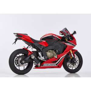 Scarico HONDA CBR1000RR 2017 - 2018  .  SHARK Factory Slip on terminale di scarico Alluminio anodizzato colore nero