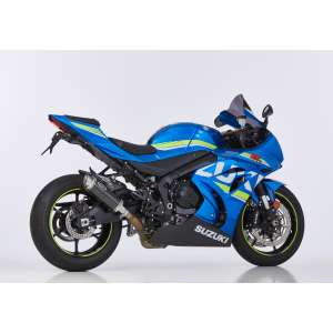 Scarico SUZUKI GSX-R 1000 2017 - 2018  .  SHARK Factory Slip on terminale di scarico carbonio colore carbonio