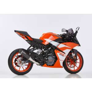 Scarico KTM RC 390 2017 - 2018  .  SHARK Street GP Slip on terminale di scarico carbonio colore carbonio