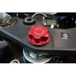 GHIERA DI STERZO CHIUSA PER HONDA HORNET 600 2003 - 2009 COLORE BLU  M 24 X 1