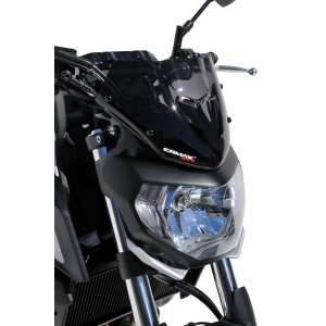Cupolino basso sportivo  (18cm ) Ermax per mt07 (fz 7 ) 2018 - 2019 - 2020  trasparente 