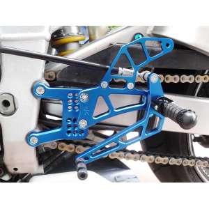 Pedana arretrata regolabile 4RACING per YAMAHA  YZF-R1  1998 - 2003 