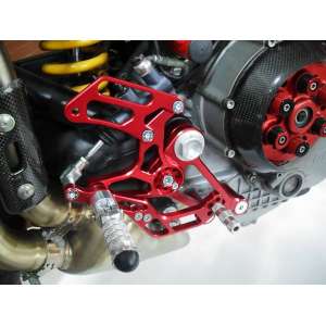 Pedana arretrata regolabile 4RACING per DUCATI  MONSTER S2R   2007 - 2010 