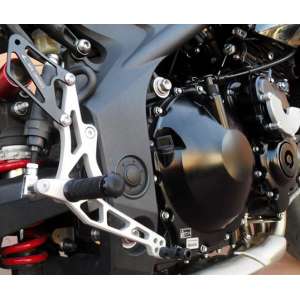 Pedana arretrata regolabile 4RACING per TRIUMPH  SPEED TRIPLE 1050  2011 - 2013 