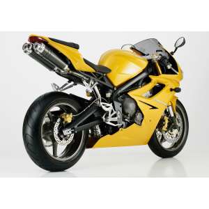 Scarico TRIUMPH Daytona 675 2006 - 2007 - 2008 - 2009 - 2010 - 2011 - 2012  .  SHARK Track 1000 Slip on terminale di scarico carbonio colore carbonio
