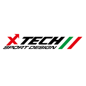 Calze moto tecniche sportive estive leggere corte grigie e arancioni XTECH taglia 35 - 38